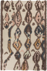 Brown Pink Nila Runner Rug