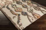 Brown Pink Nila Runner Rug
