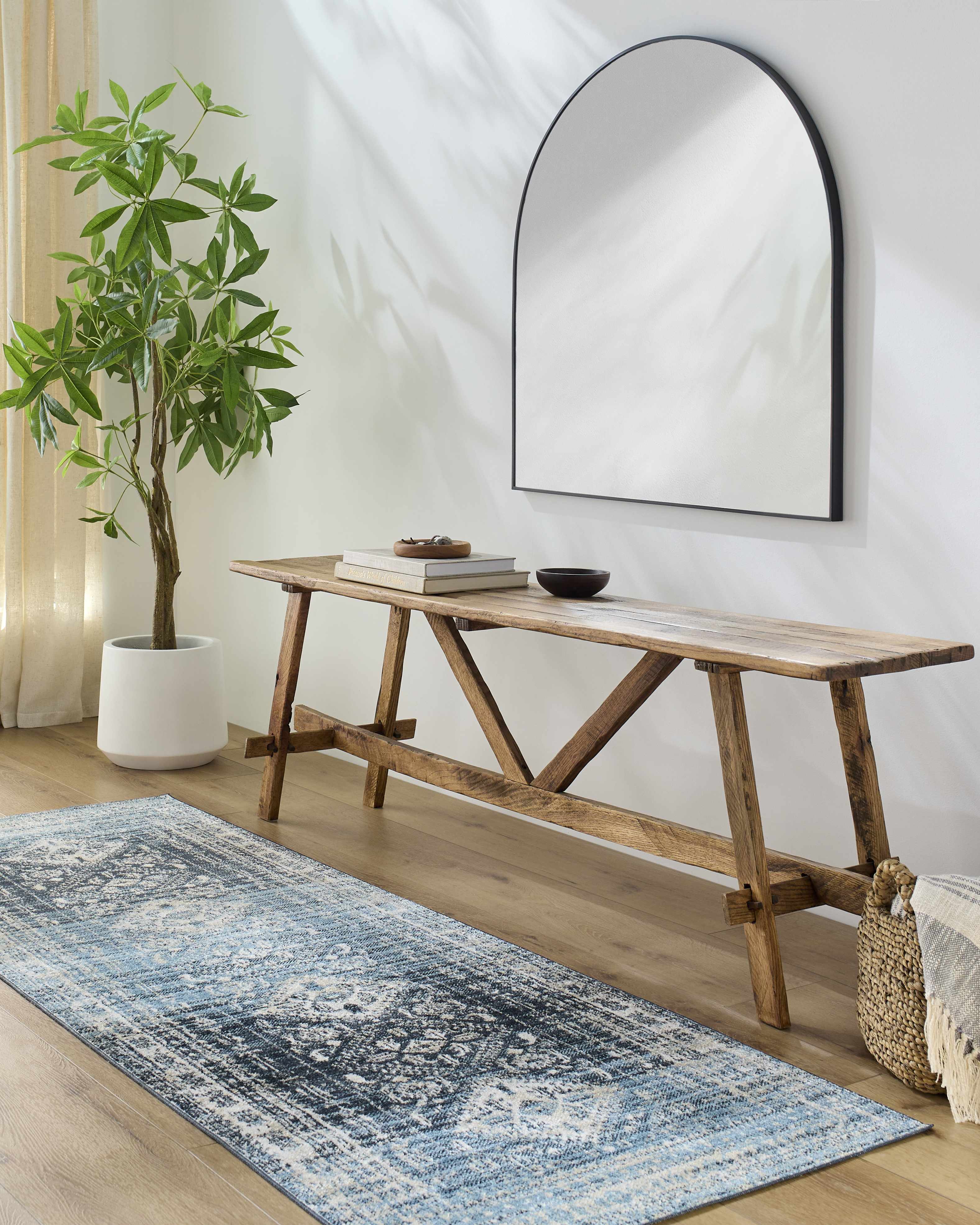 Carbonville Washable Runner Rug