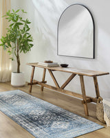 Carbonville Washable Runner Rug