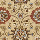 Sample Conesus Hand Tufted Beige & Rust 1116 Area Rug