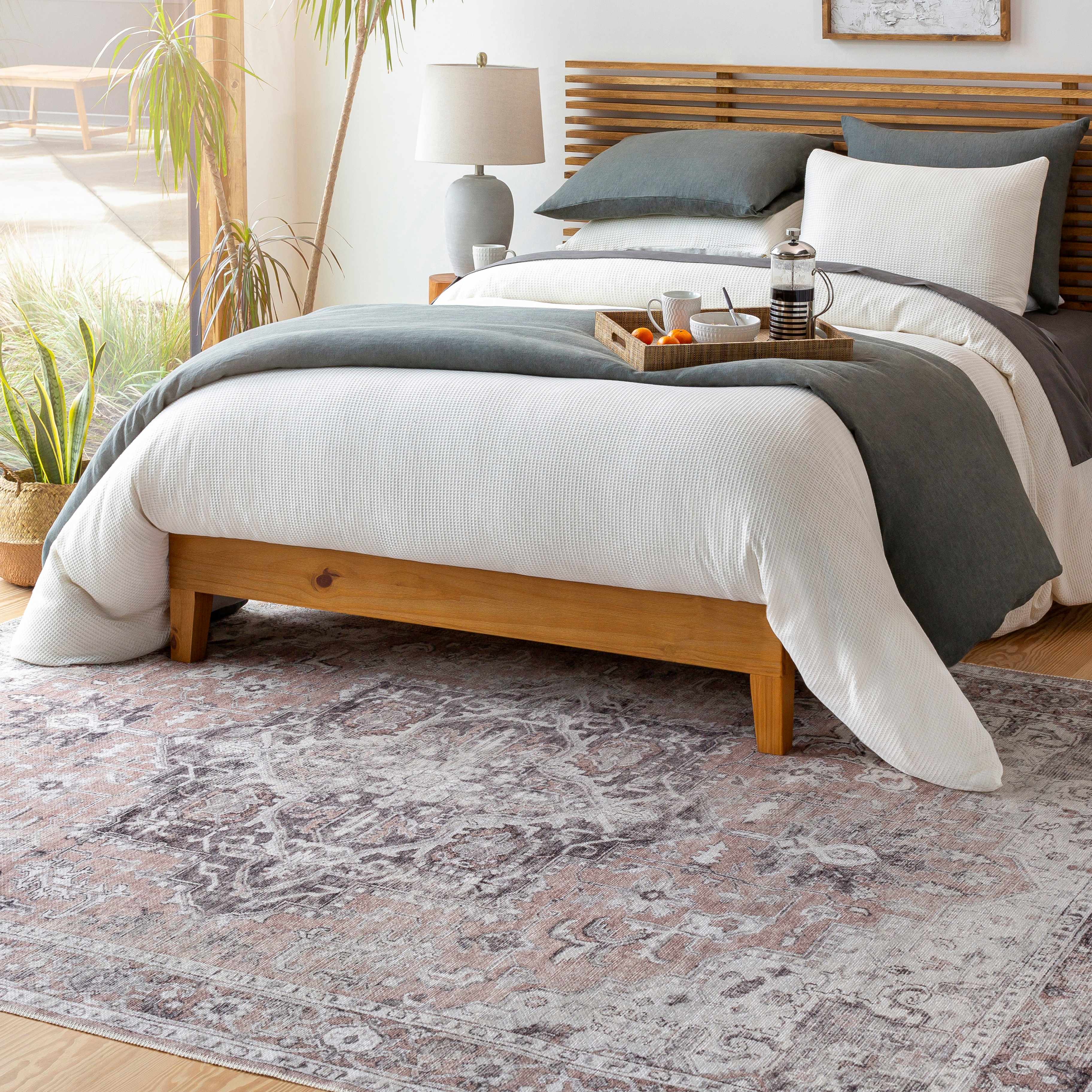Fatih Washable 8ft Runner Rug