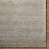 Brockton Solid Wool Gray Runner Rug