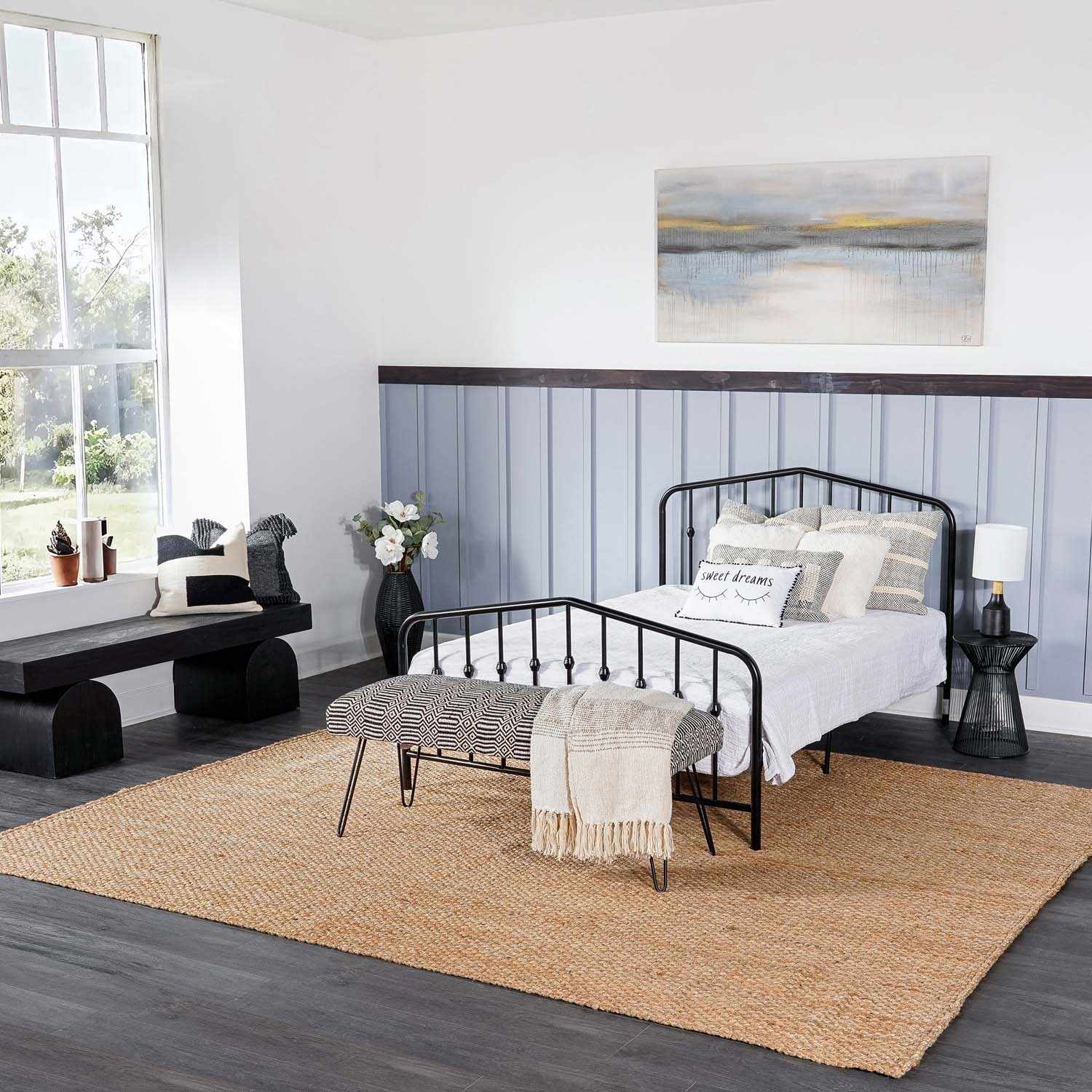 Herndon Braided Jute Runner Rug