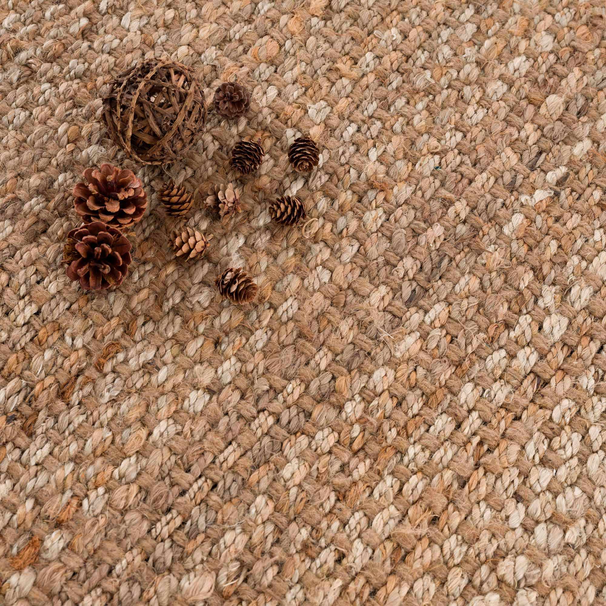 Herndon Braided Jute Runner Rug