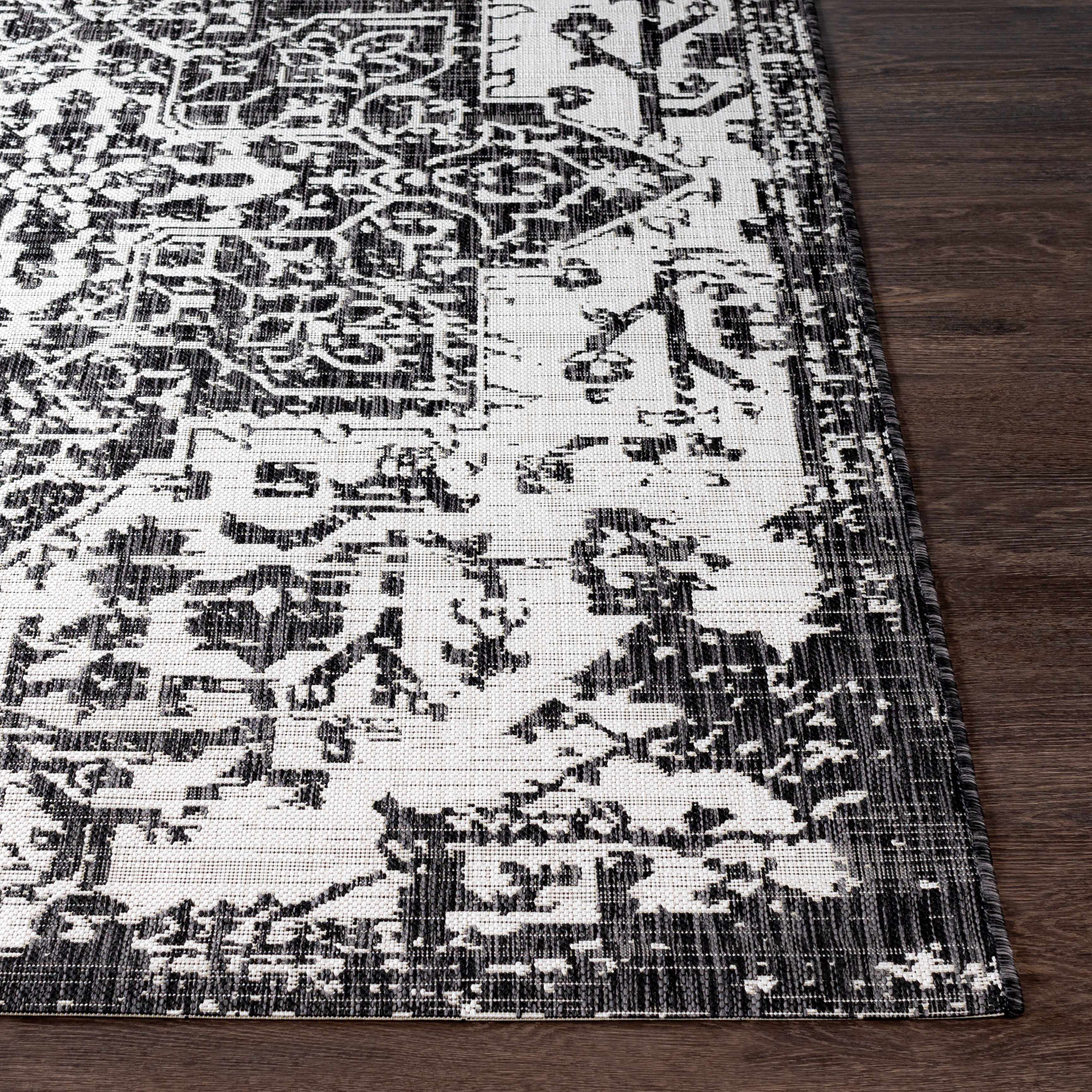 Charcoal Kilmacolm Indoor & Outdoor Rug