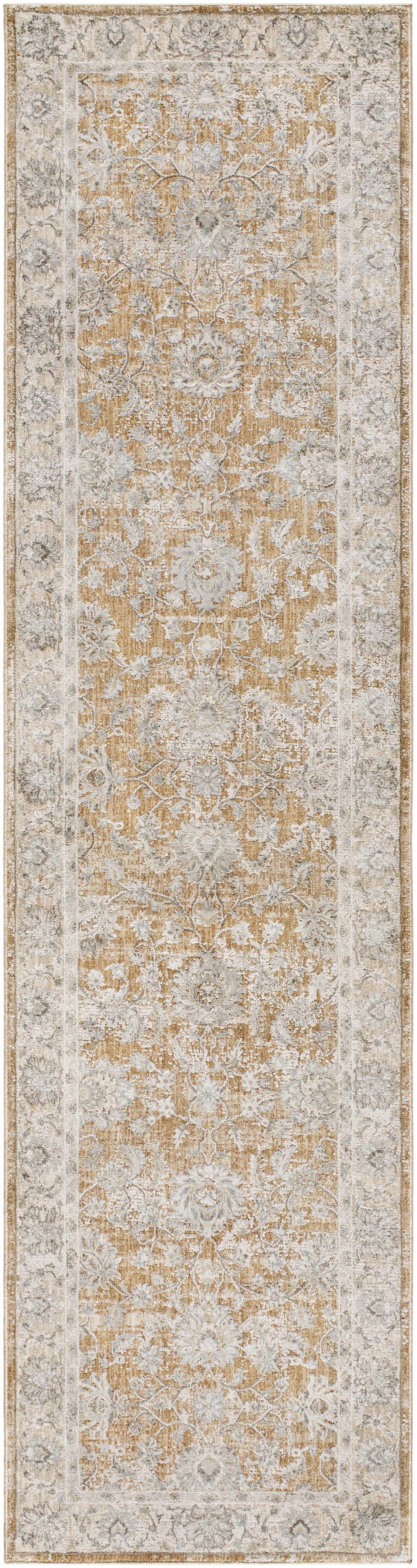 Kerem Damask Runner Rug