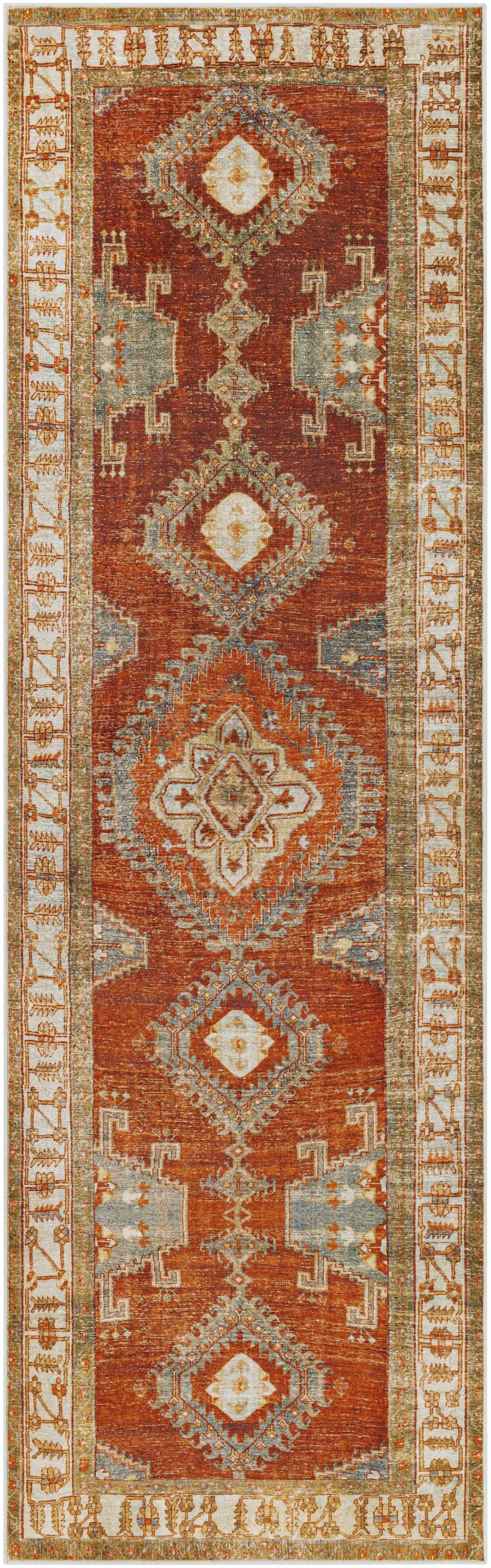 Kullar Washable Runner Rug