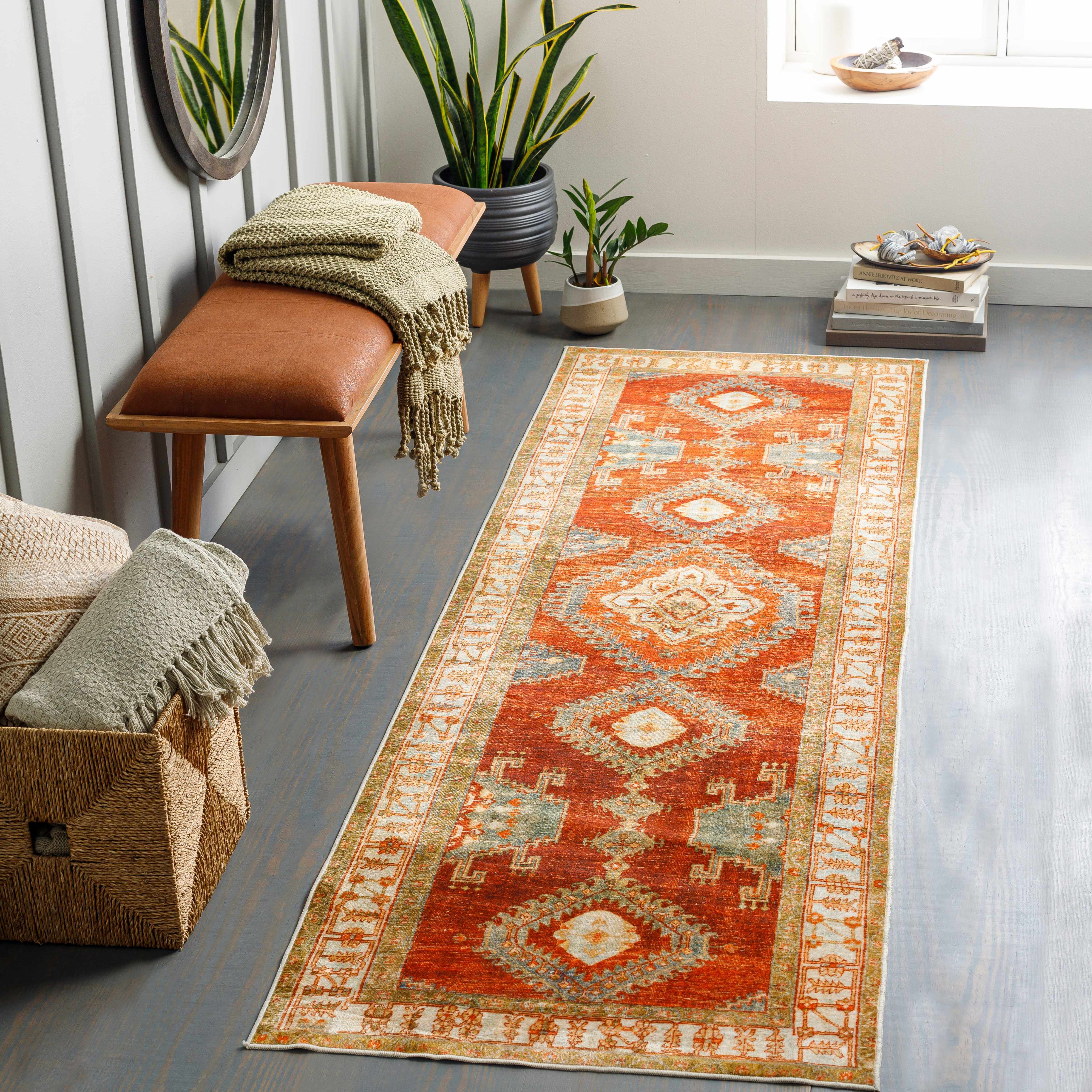 Kullar Washable Runner Rug