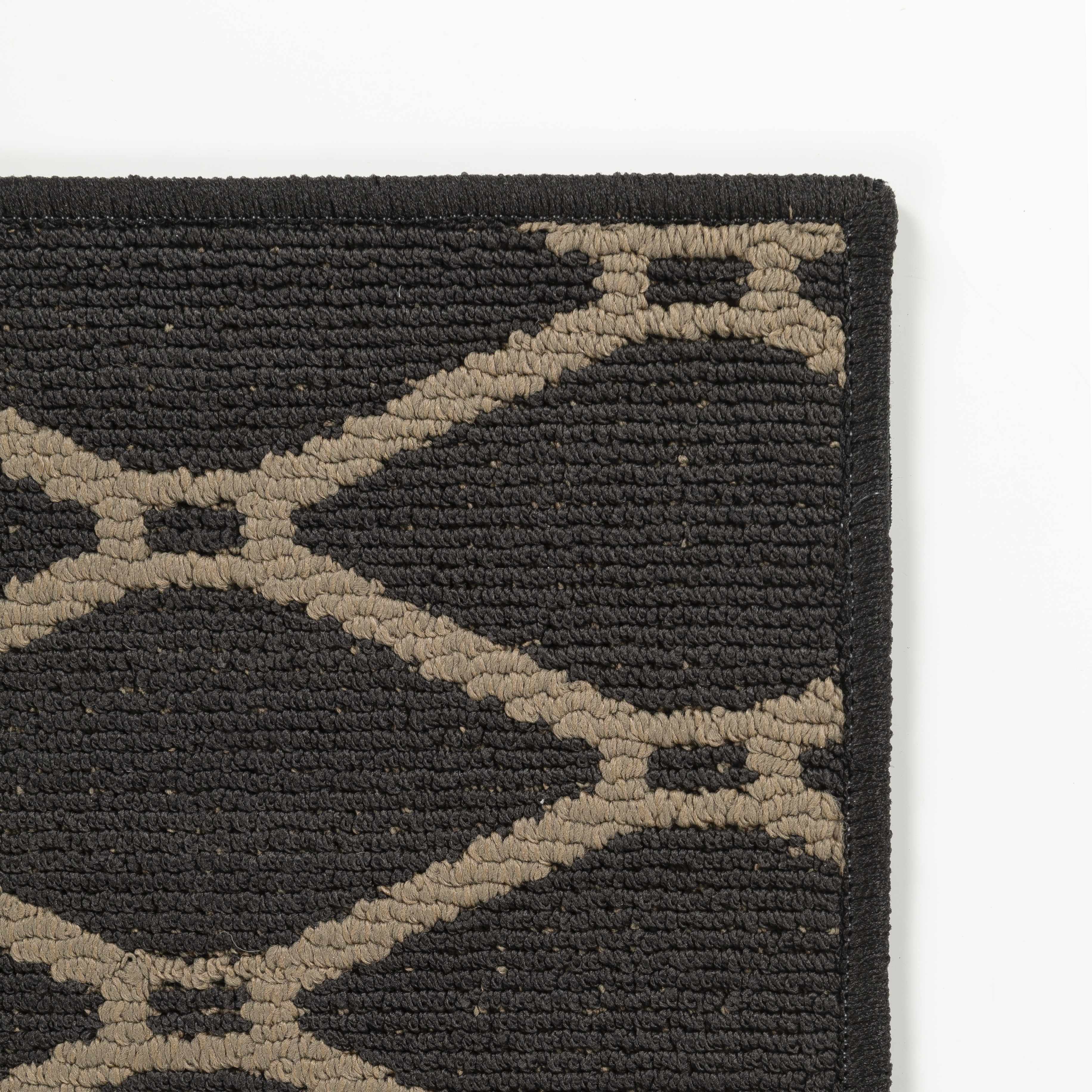 Sample Custom Size Leilani Black Rug