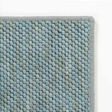 Sample Custom Size Lucca Light Blue Textured Rug