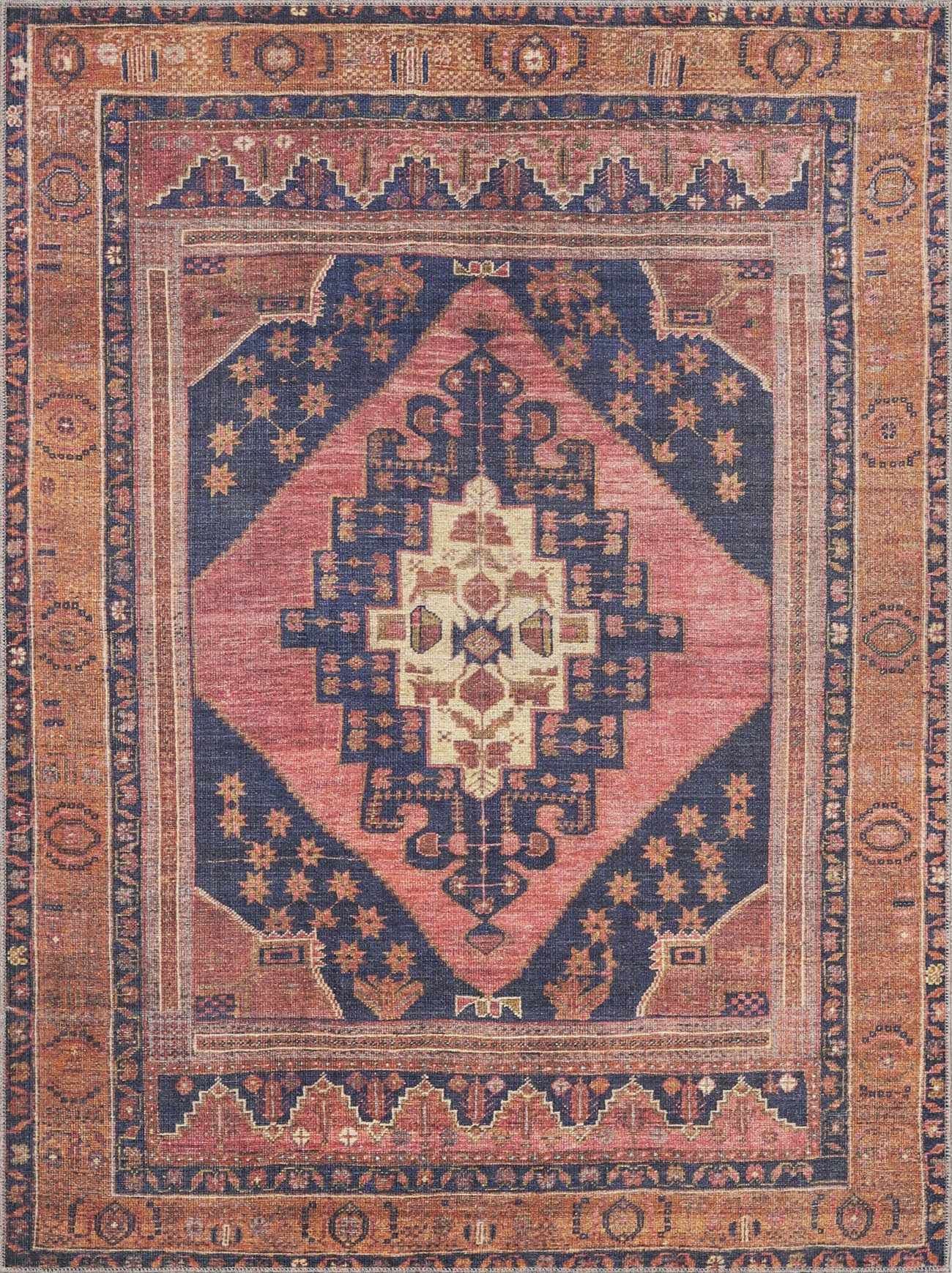 Malamote Washable 7ft Runner Rug