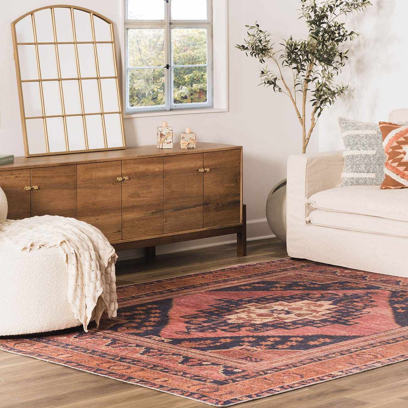 Malamote Washable Runner Rug