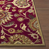 Conesus Hand Tufted Red 1061 Runner Rug
