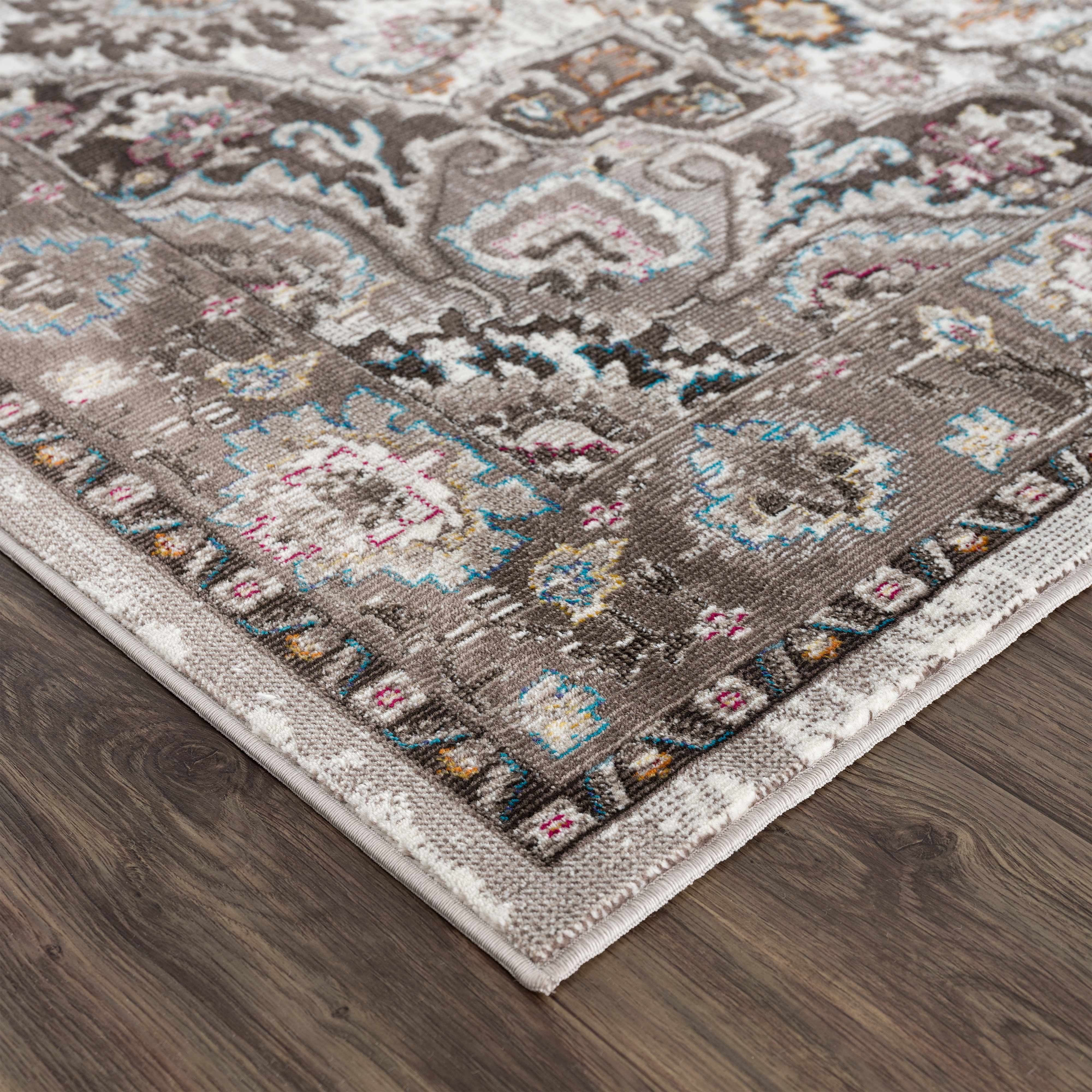Mardin Brown Runner Rug
