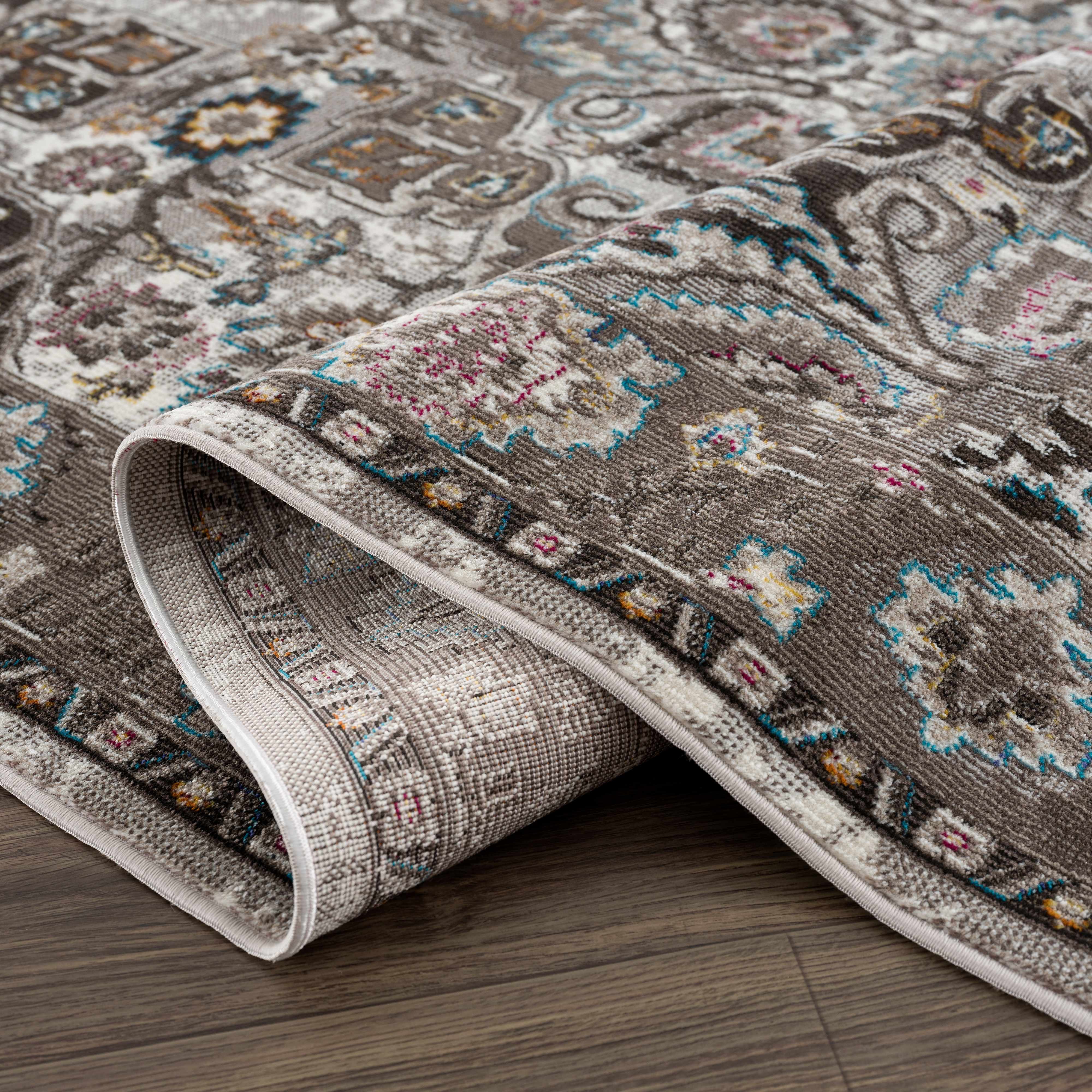 Mardin Brown Runner Rug