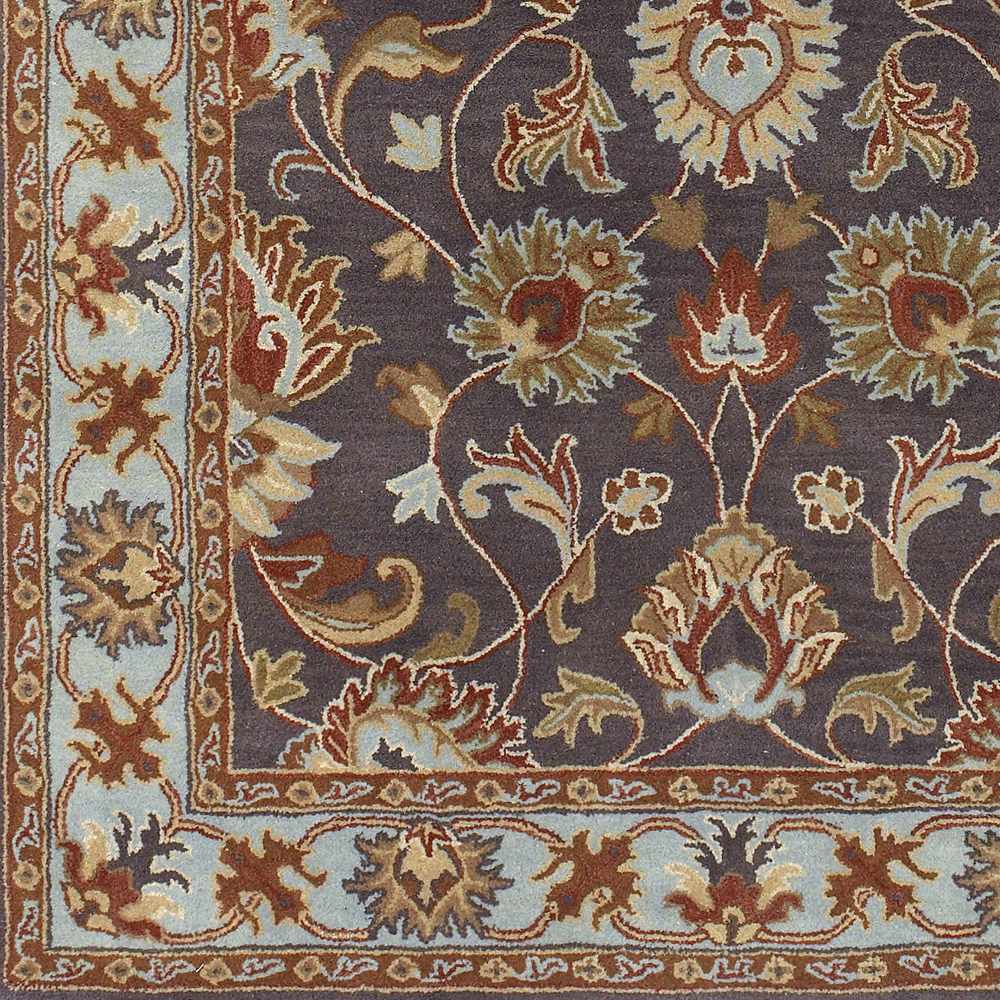 Sample Cherryfield Hand Tufted Brown & Blue 1004 Area Rug