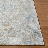 Nurit Blue Gray Runner Rug