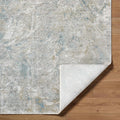 Nurit Blue Gray Runner Rug