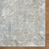 Nurit Blue Gray Runner Rug