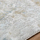 Nurit Blue Gray Runner Rug