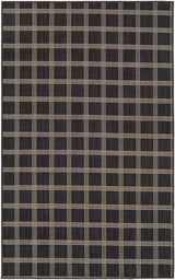Sample Custom Size Oretha Charcoal Checkered Rug