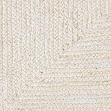 Sample Cream Pangnirtung Jute Braided Area Rug