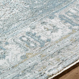 Pryce Blue Gray Runner Rug