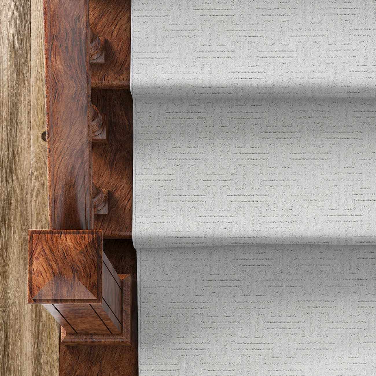 Custom Size Chandler Silver Runner Rug