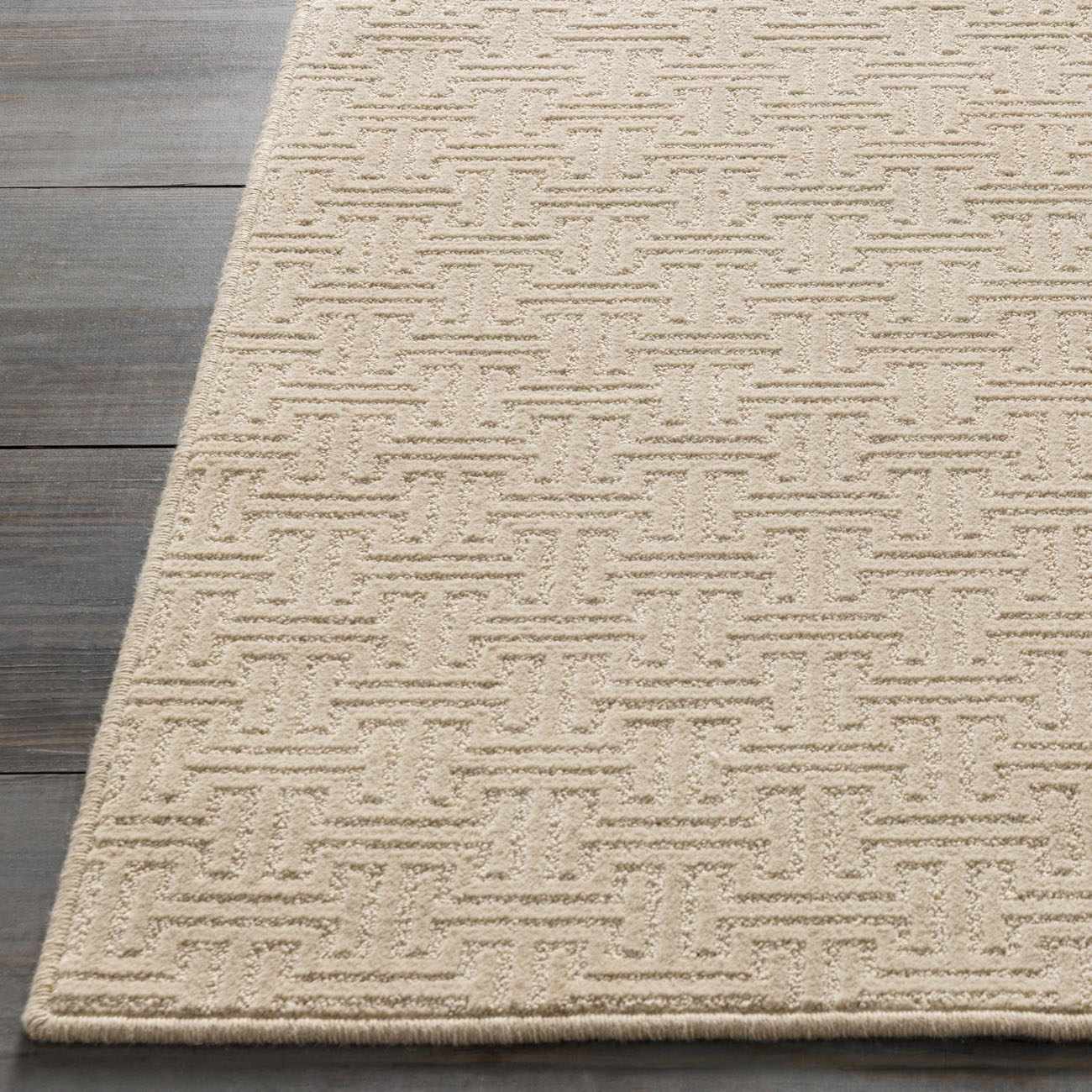 Custom Size Chandler Beige Runner Rug