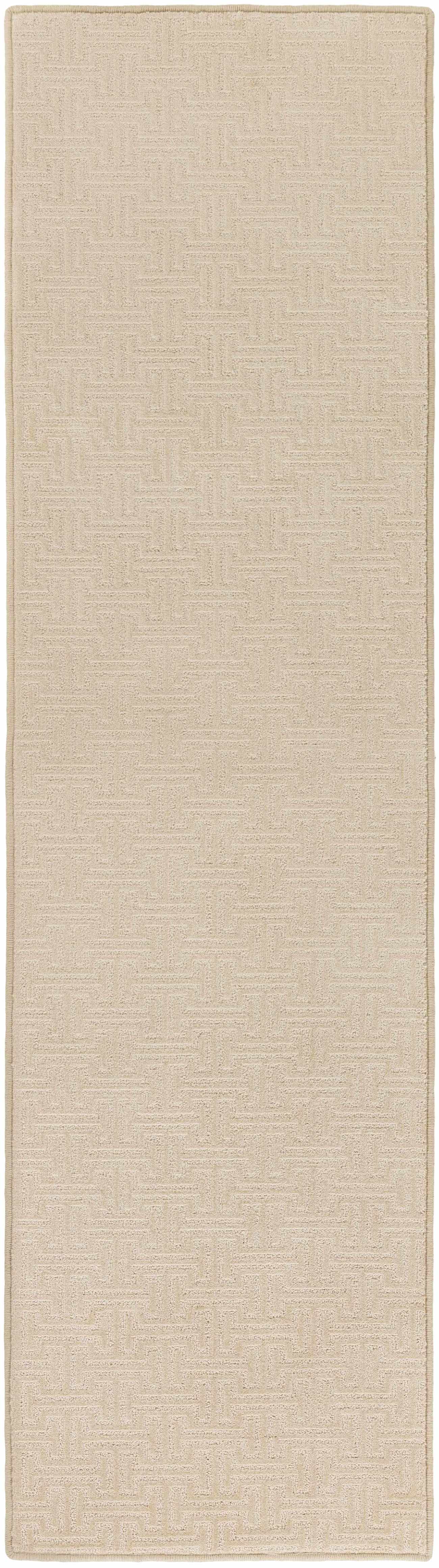Custom Size Chandler Beige Runner Rug