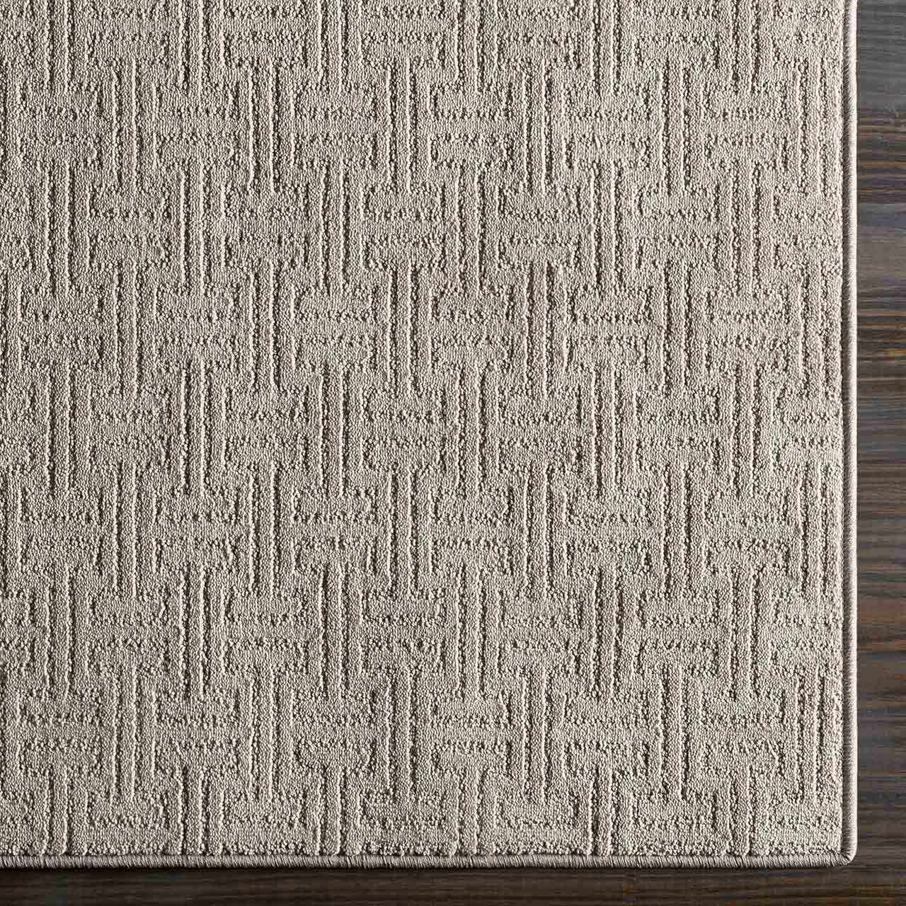 Custom Size Chandler Light Gray Runner Rug