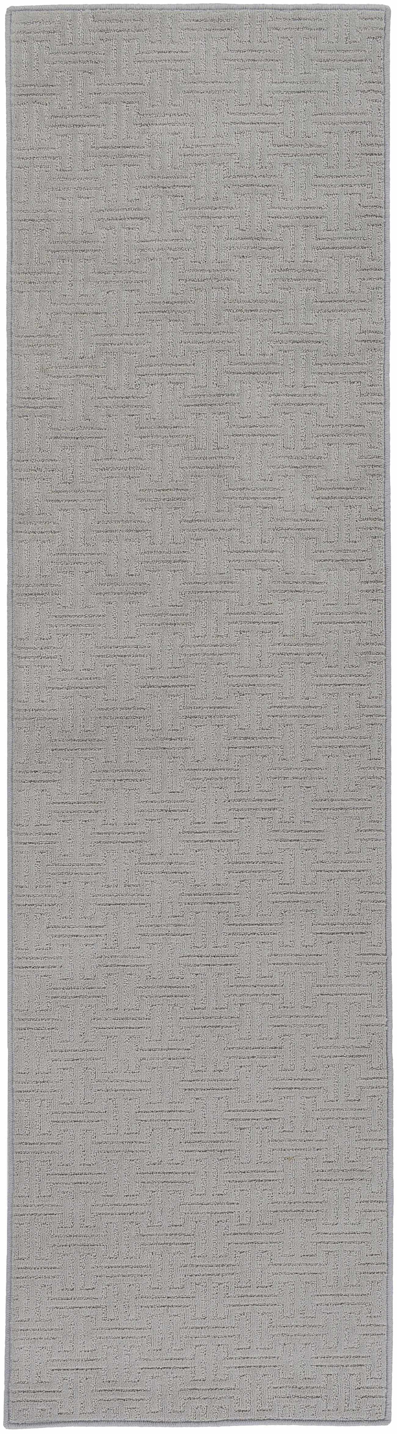Custom Size Chandler Light Gray Runner Rug