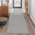 Custom Size Chandler Light Gray Runner Rug