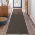 Custom Size Chandler Brown Runner Rug