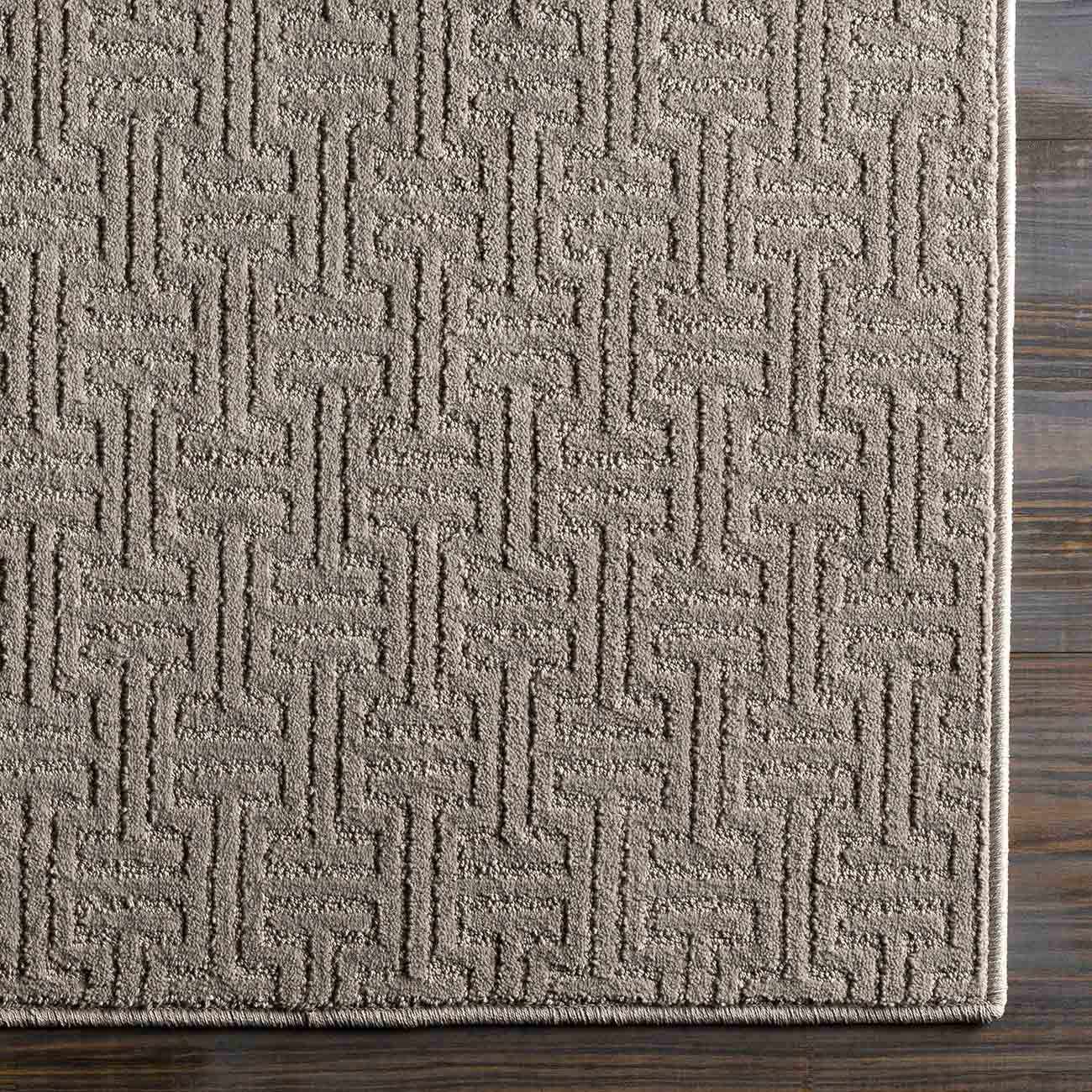 Custom Size Chandler Dark Gray Runner Rug
