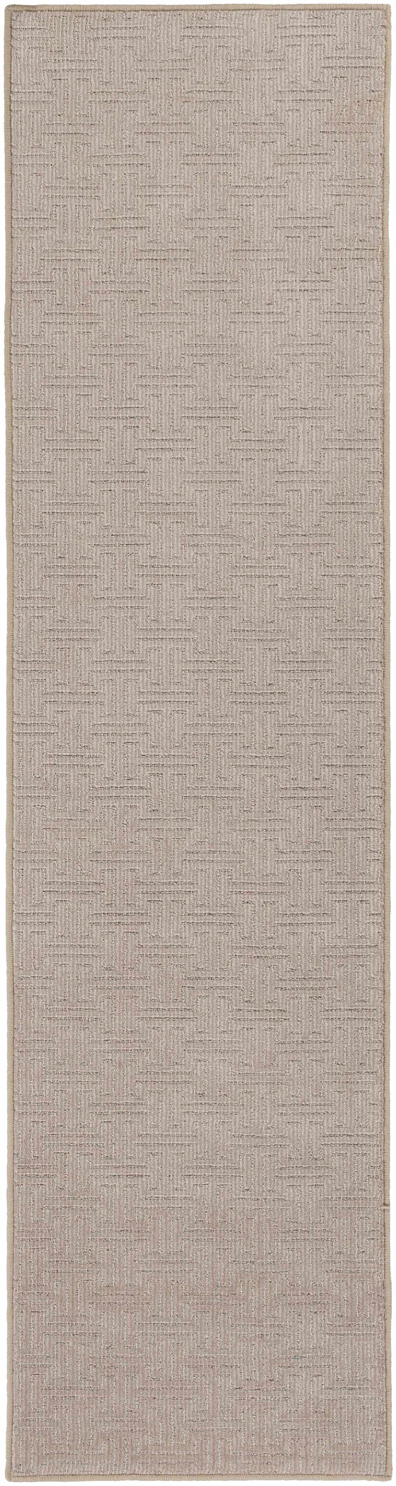 Custom Size Chandler Light Brown Runner Rug