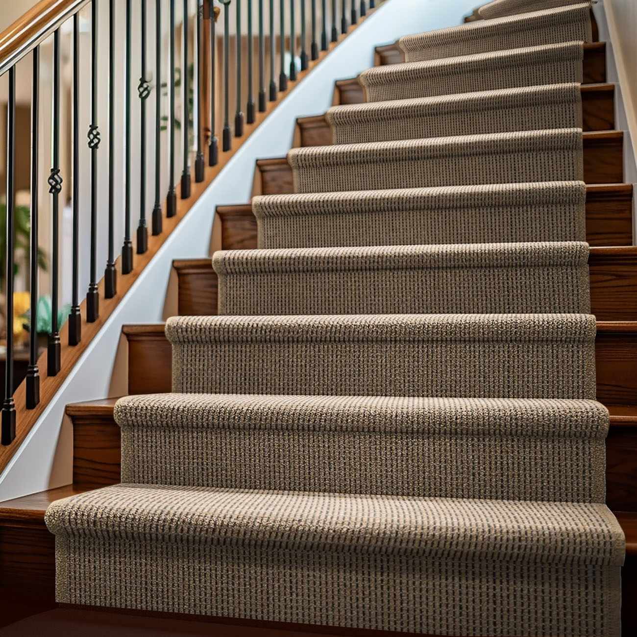 Custom Size Cavalry Tan Runner Rug