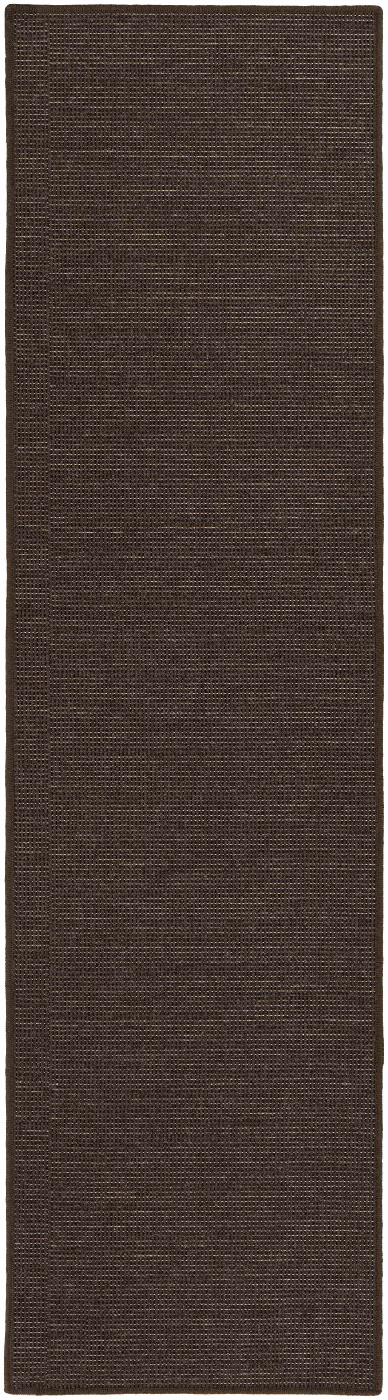 Custom Size Cavalry Dark Brown Runner Rug