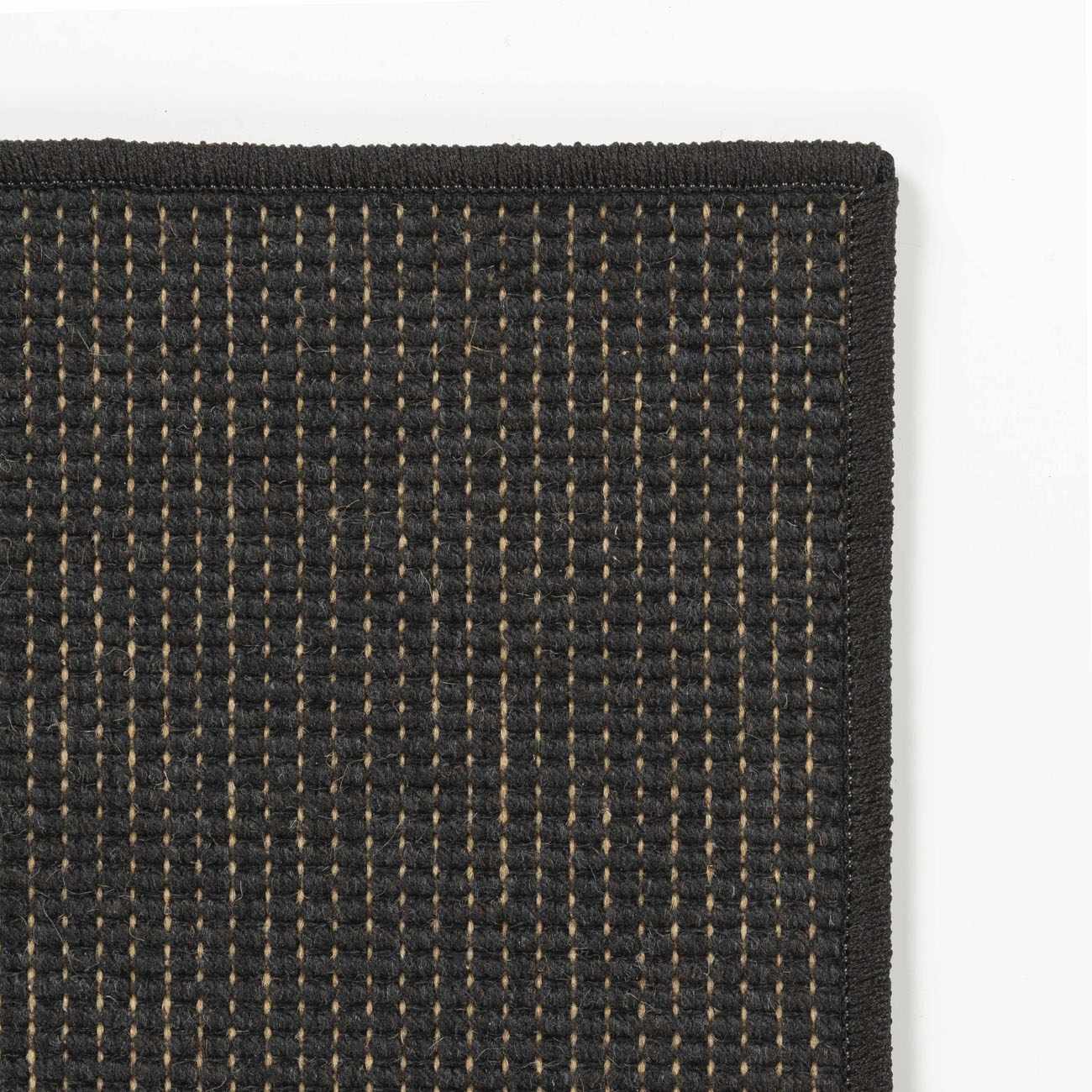 Custom Size Cavalry Black Runner Rug