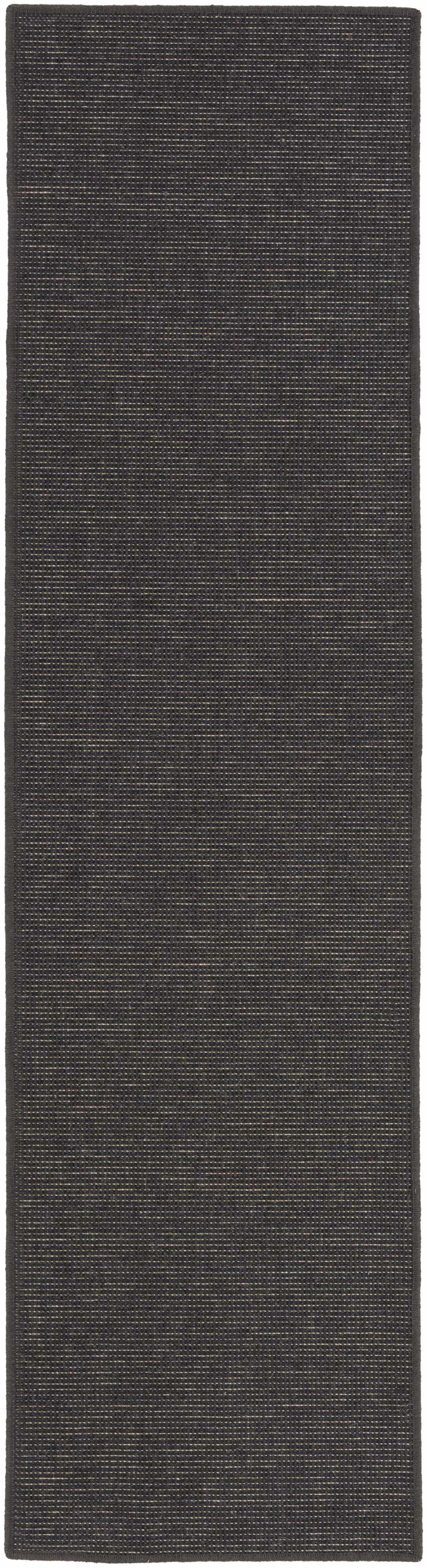 Custom Size Cavalry Black Runner Rug