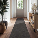 Custom Size Cavalry Black Runner Rug