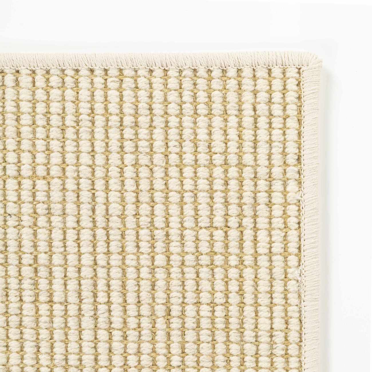 Custom Size Felipe Ivory Runner Rug