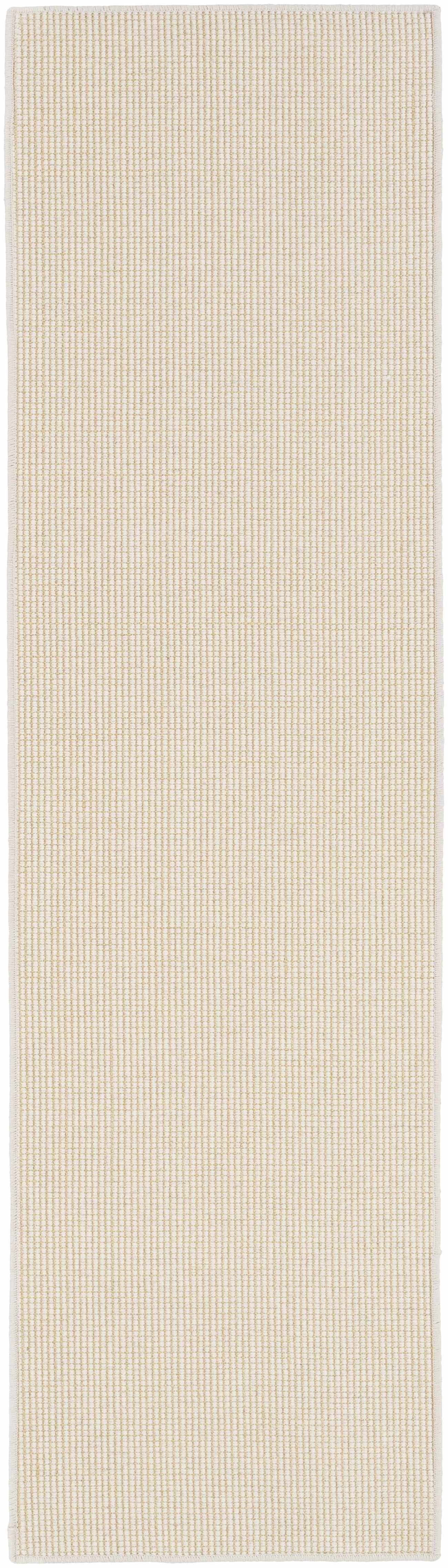 Custom Size Felipe Ivory Runner Rug