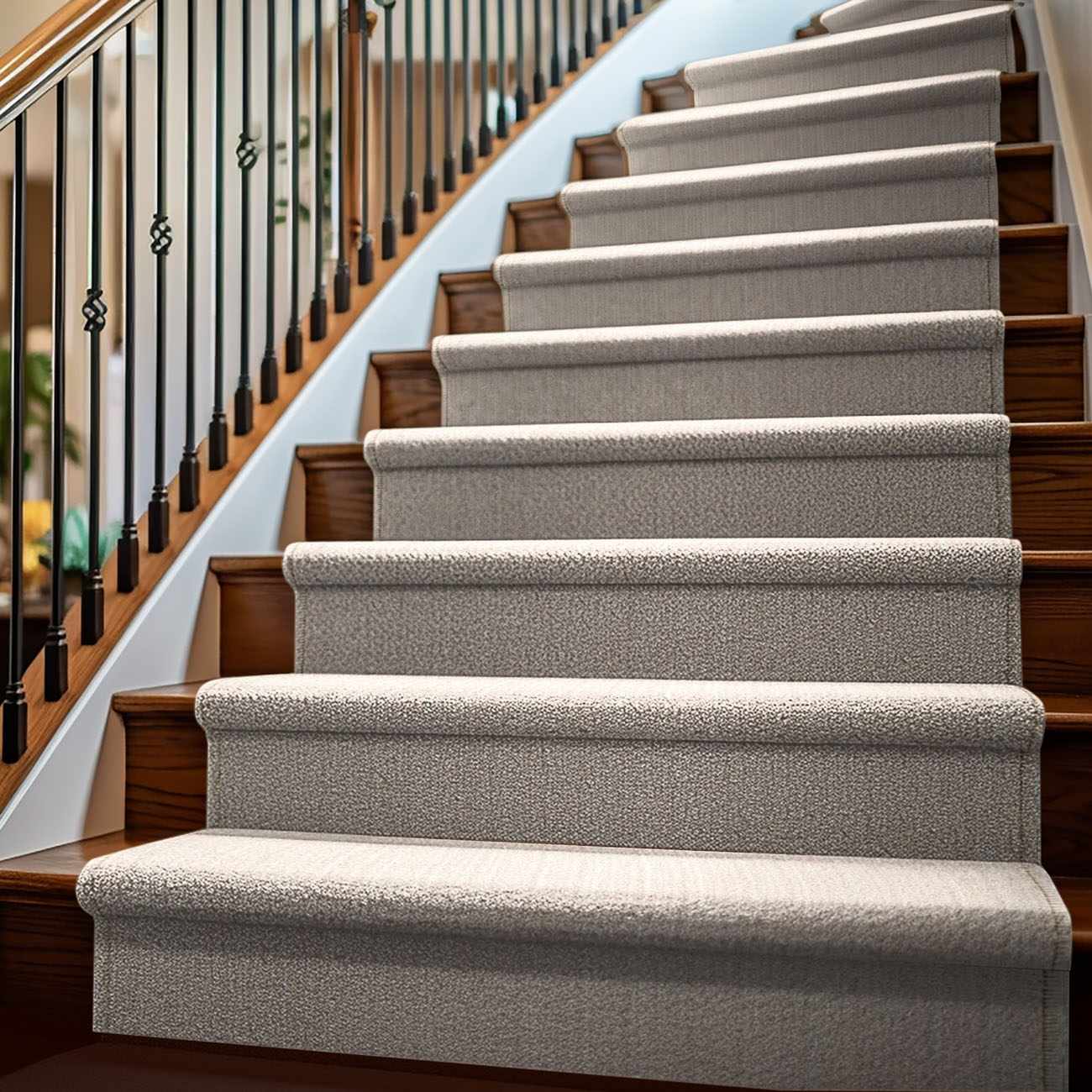 Custom Size Freya Dark Beige Runner Rug