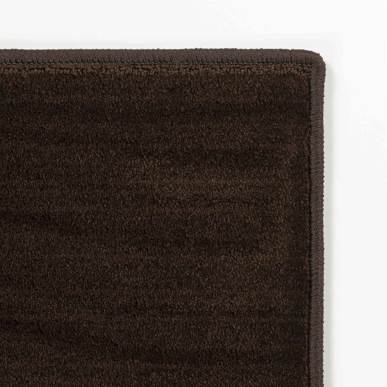 Custom Size Freya Dark Brown Runner Rug