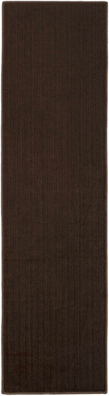 Custom Size Freya Dark Brown Runner Rug