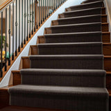 Custom Size Freya Dark Brown Runner Rug