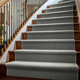 Custom Size Freya Dark Gray Runner Rug
