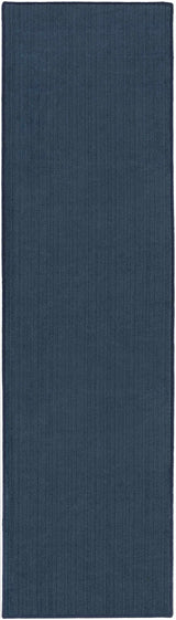 Custom Size Freya Dark Blue Runner Rug